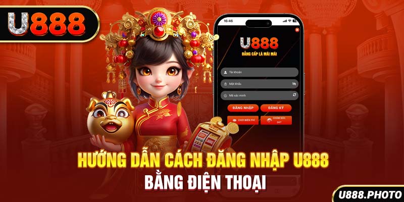 Hướng dẫn cách đăng nhập U888 bằng điện thoại